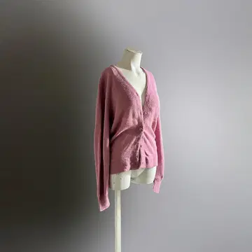 USA제 빈티지 80s 가디건 희귀 색상 미국 니트 스웨터