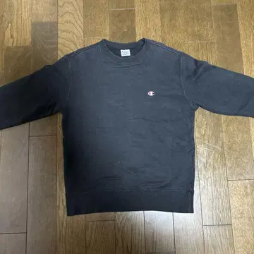 Champion 블랙 크루넥 트레이닝복 M