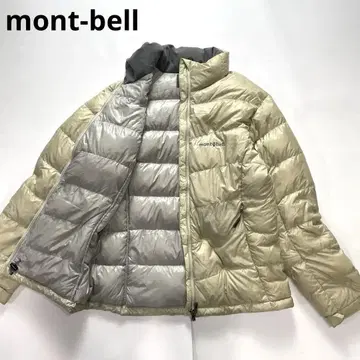 인기 몽벨 라이트 알파인 다운 자켓 베이지 여성용 바이컬러