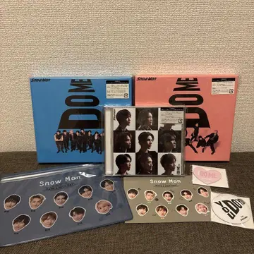 SnowMan i DOME 앨범 3형태 파우치 포함