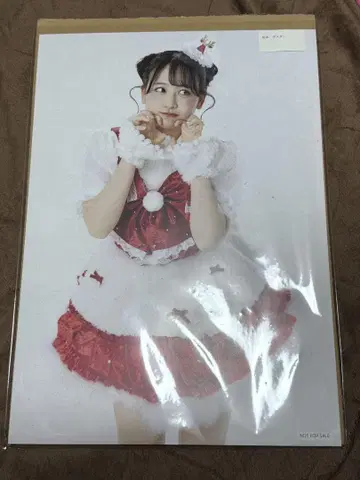크리스마스 의상 마츠모토 카렌 A3 포스터 미개봉