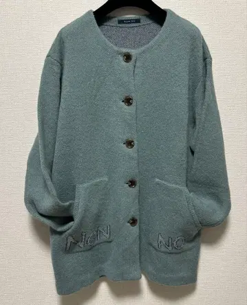 NON NO mademoiselle nonnon 알파카 혼방 가디건