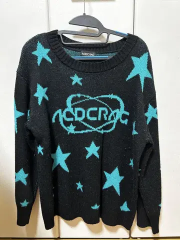 ACDCRAG FutureTrip 니트 블랙