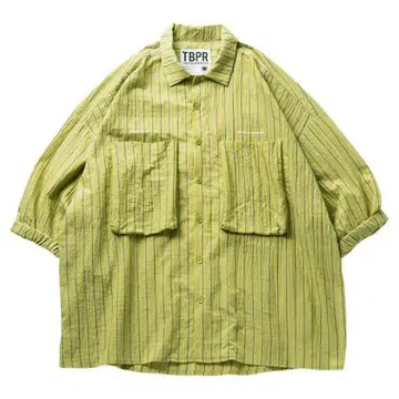 정가 29700엔 TIGHTBOOTH STRIPE BIG SHIRT