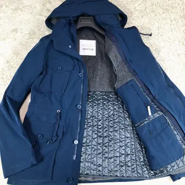 XL! 매킨토시 철학 TROTTER 라이너 밀리터리 코트
