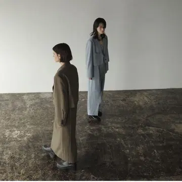 anuke 브라운 타이트 원피스