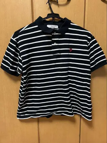U.S.POLO 보더 피케 셔츠