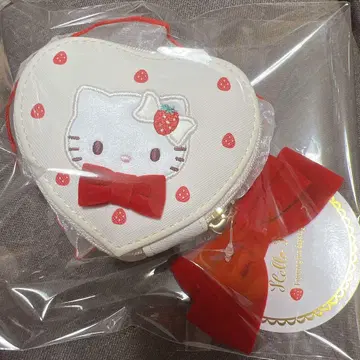 산리오 헬로키티 숏 케이크 액세서리 케이스