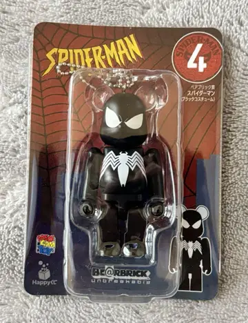 [MARVEL] 스파이더맨 베어브릭 4번 블랙 코스튬