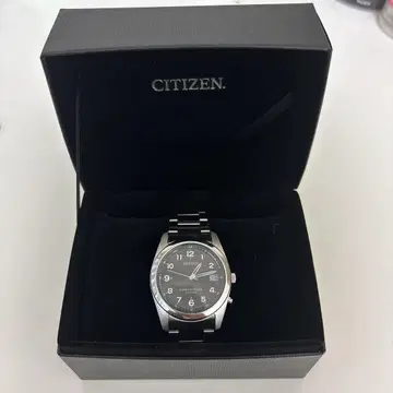 CITIZEN REGUNO 블랙 손목시계