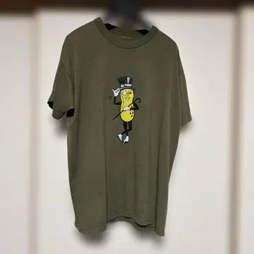 MR. PEANUT 캐릭터 셔츠 L 사이즈 USA 빈티지