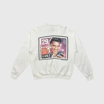 엘비스 프레슬리 90s 맨투맨 1992 USA제