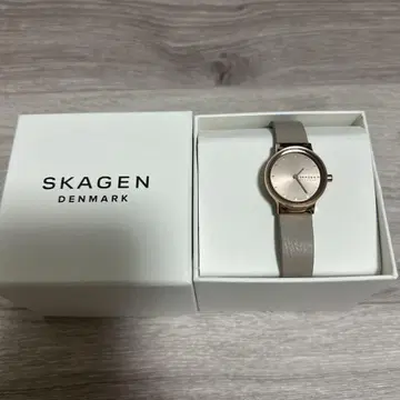 SKAGEN 아날로그 손목시계 로즈 골드/그레이
