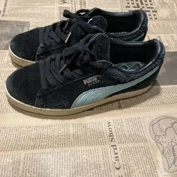 레어 90s PUMA Suede Classic 블랙/민트 스니커즈