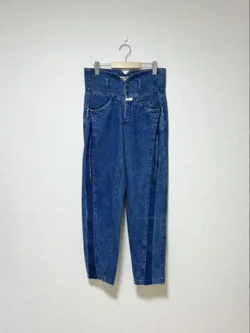80s 마리테 프랑소와 지르보 클로즈드 데님