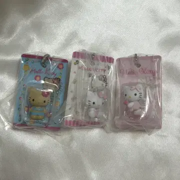 HELLO KITTY 패키지 미니어처 컬렉션 3개 세트