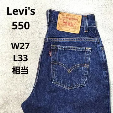 Levi's 550 리바이스 데님 청바지 W27 L33 상당 00s