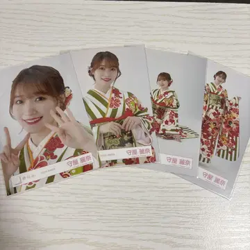 사쿠라자카46 브로마이드 컴프 모리야 레이나 2024년 후리소데 의상