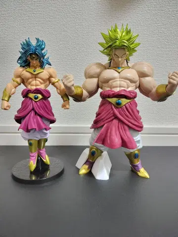 브로리 피규어 2체 조형천하제일무도회 BLOOD OF SAIYANS