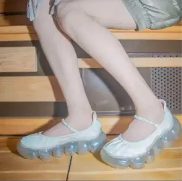 [ 가격 인하 ] mikosakabe grounds 민트 그린 발레 슈즈