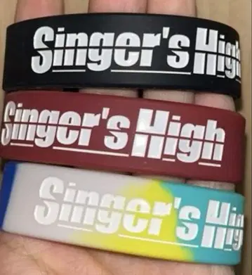 Singer's High 러버 밴드 3개 세트