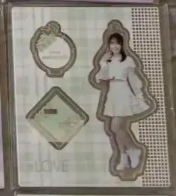 =LOVE 모로하시 사나 아크릴 스탠드