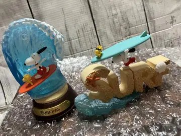 PEANUTS 스누피 스윙 오너먼트 서핑 피규어