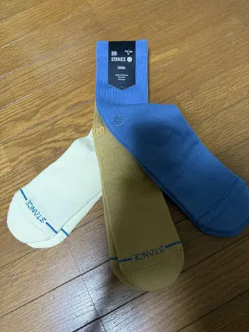 STANCE 스탠스 크루 삭스 3세트