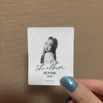 [ 레어 ] BLACKPINK THE ALBUM 제니 랜덤 스티커