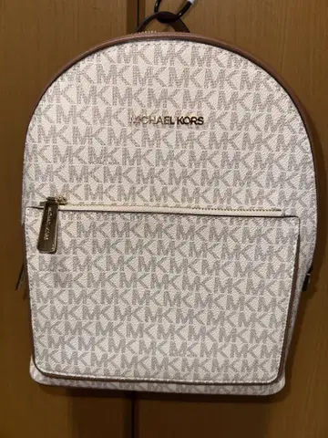 MICHAEL KORS 화이트 & 브라운 백팩