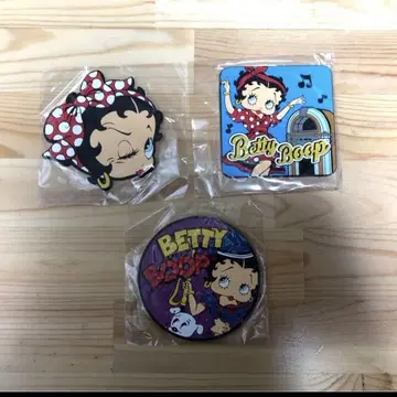 Betty Boop 베티 부프 코스터 3종 세트 캐릭터 잡화