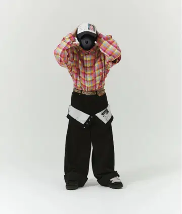 hiroki tsuzuki DOUBLE WAIST PANTS