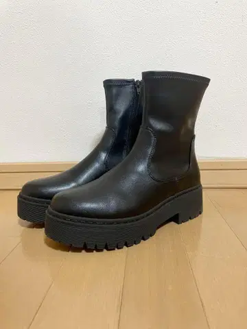 통굽 숏부츠 LL 24.5cm