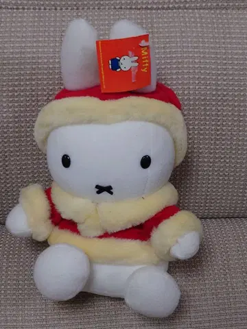 미피 산타클로스 의상 봉제 인형 크리스마스 miffy 택 포함