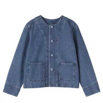 새상품 데님 자켓 라이트 블루 MUJI XXL
