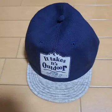It takes It's Outdoor 네이비 캡