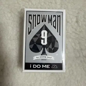 Snow Man 1st DOME tour 2023 굿즈 카드놀이