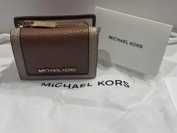 MICHAEL KORS 브라운 3단 폴더형 지갑