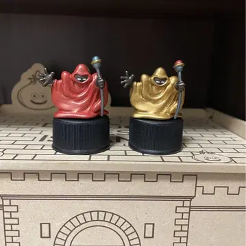 dragonquest bottle Caps tape painting5