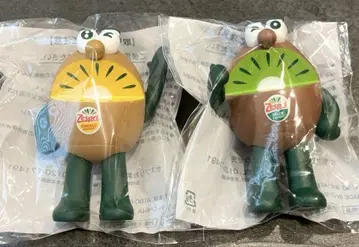 제스프리 키위 브라더스 2025 골드 그린 피규어 2체 세트