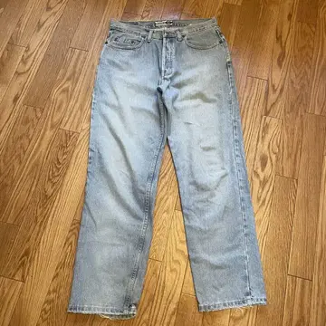 90s gap 릴랙스드 핏 버튼 플라이 데님 팬츠