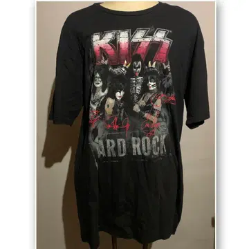 KISS x Hard Rock Cafe 셔츠 XL