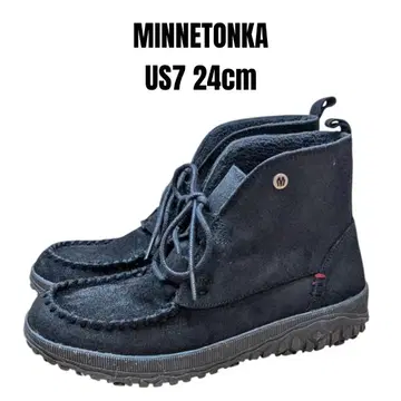미사용에 가까운 MINNETONKA 미네통카 숏부츠 24cm