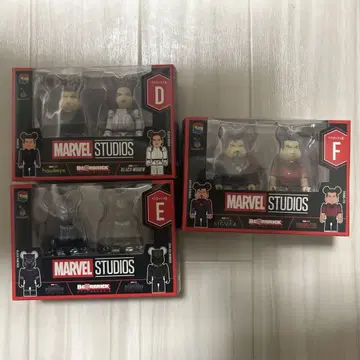 MARVEL STUDIOS BE@RBRICK 피규어 세트