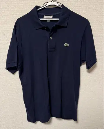 LACOSTE 피케 셔츠 네이비