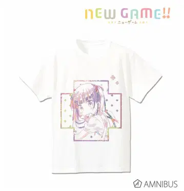 NEW GAME!! Ani-Art 티셔츠 L 사이즈 아오바 스즈카제