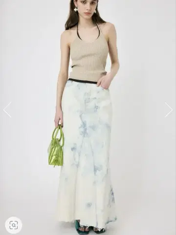 MOUSSY HIGH BLEACHED MERMAID 스커트