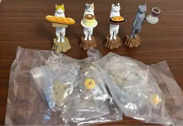 가챠 고양이 라보 고양이 빵집 카페 고양이 가챠가챠 6체