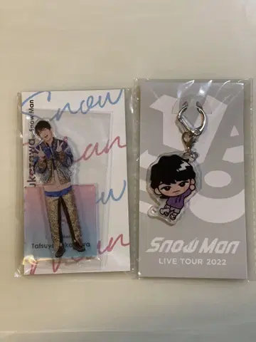 SnowMan 후카사와 타츠야 아크릴 스탠드 세트