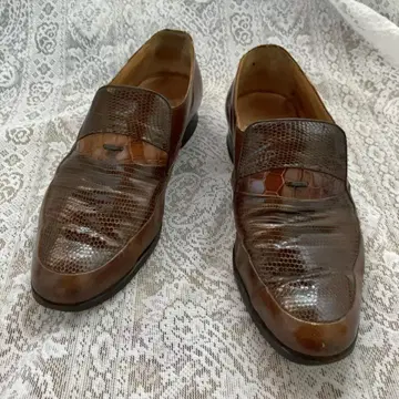 Guy Laroche Paris 기 라로슈 25EE 가죽 신발 리자드
